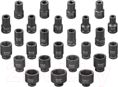 Набор головок слесарных Forsage F-8251-5MPB - фото