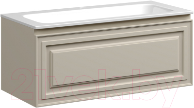 Тумба под умывальник Sancos Very / VR100CE (бежевый) - фото