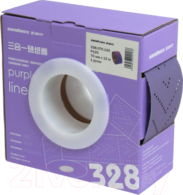 Шлифлента Sandwox Purple 70мм/12м / 328.070.600
