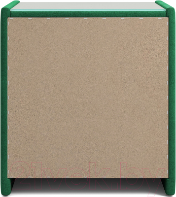 Прикроватная тумба Мебельград Аризона мягкая (мора зеленый)