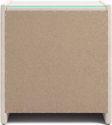 Прикроватная тумба Мебельград Аризона мягкая (мора бежевый)