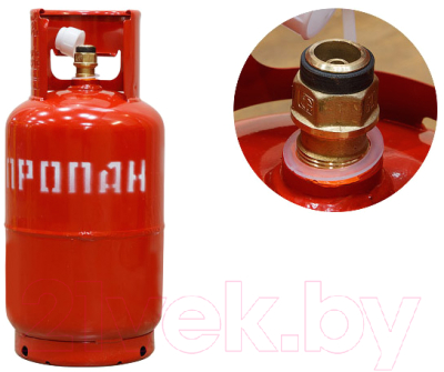 Газовый баллон бытовой Novogas НЗ 236.00.00-01 (12л, КБ-2)