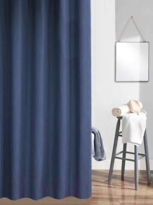 Шторка-занавеска для ванны Home One Waffle 200x200 / 417263