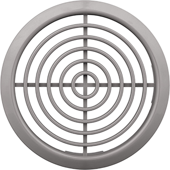 Решетка вентиляционная AirRoxy 02-241  - фото