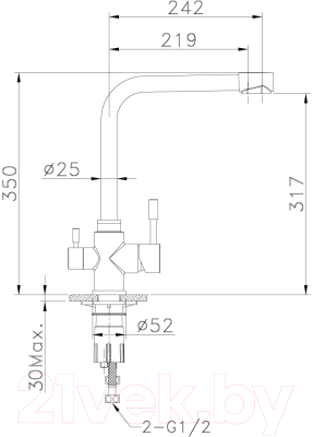 Смеситель LEMARK EXPERT LM5060S