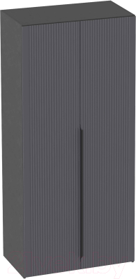 Шкаф Мебельград Нора 2-х дверный (металл бруклин/графит) - фото