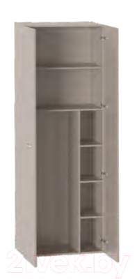 Шкаф Мебельград Джерси 2-х дверный (капучино)