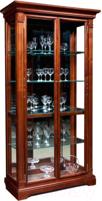 Шкаф с витриной Гомельдрев ГМ 5903 Береза - фото