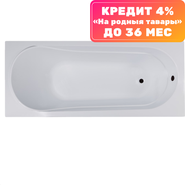 Ванна акриловая Ventospa Aqua 150x70 (с ножками и экраном) - фото