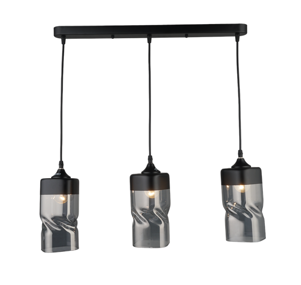 Потолочный светильник Mirastyle SX-N-7484/3 BK - фото