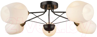 Потолочный светильник Mirastyle SX-N-7660/5 CF+COPPER - фото