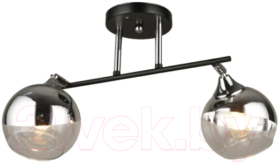 Потолочный светильник Mirastyle SX-N-8208/2 BK+CH - фото