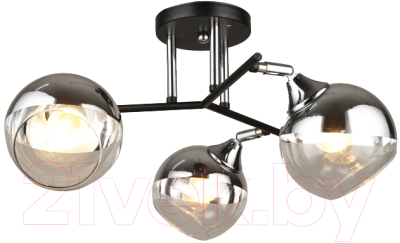 Потолочный светильник Mirastyle SX-N-8208/3 BK+CH - фото