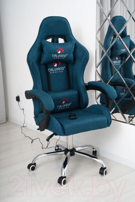 Кресло геймерское Calviano Asti Ultimato (голубой)
