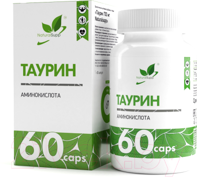 Таурин NaturalSupp 60 капсул