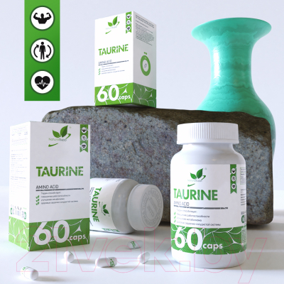 Таурин NaturalSupp 60 капсул