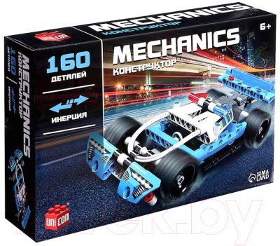 Конструктор инерционный Unicon Супергонка / 9321804 - фото