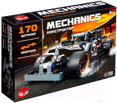 Конструктор инерционный Unicon Супергонка / 9321798 - фото