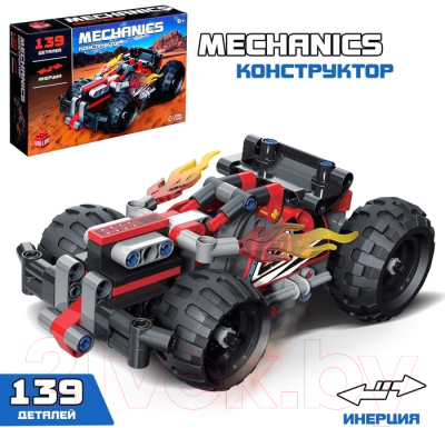 Конструктор инерционный Unicon Гончный джип / 9321802