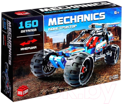Конструктор инерционный Unicon Багги / 9321794 - фото