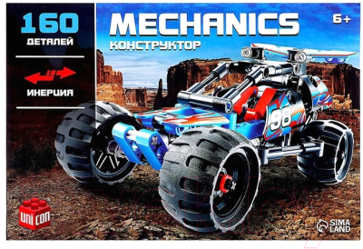 Конструктор инерционный Unicon Багги / 9321794