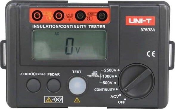 Тестер сопротивления изоляции UNI-T UT502A - фото