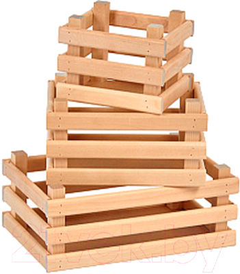 Набор ящиков для хранения Polini Kids Polini Home Basket / 0003151 - фото