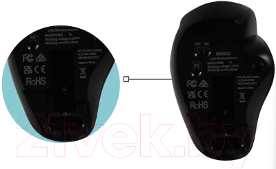 Мышь Miniso 2.4G M906 / 2692