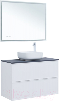 Тумба под умывальник Aquanet Арт 100 / 313257
