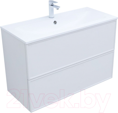 Тумба под умывальник Aquanet Арт 100 / 313257