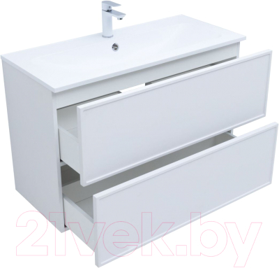 Тумба под умывальник Aquanet Арт 100 / 313257
