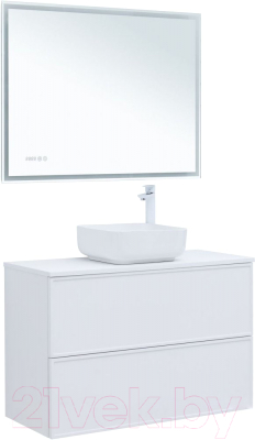 Тумба под умывальник Aquanet Арт 100 / 313257