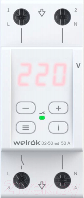 Реле напряжения Welrok D2-50