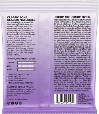 Струны для укулеле Ernie Ball 2327