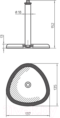 Стойка микрофонная Konig & Meyer 23230-300-55
