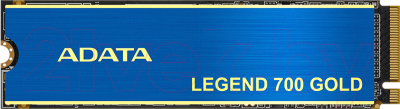 SSD диск A-data Legend 700 Gold 512GB (SLEG-700G-512GCS-S48) - фото