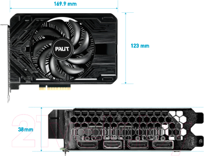 Видеокарта Palit NE64060019P1-1070F