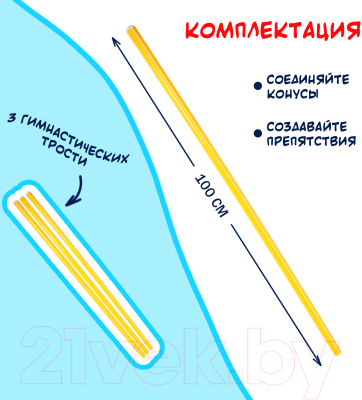 Набор конусов тренировочных Соломон 9712777