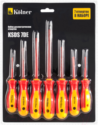 Набор отверток Kolner KSDS 7DE