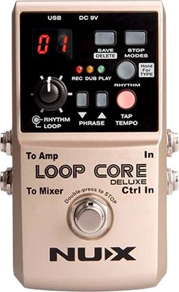 Педаль электрогитарная NUX Loop Core Deluxe Bundle - фото