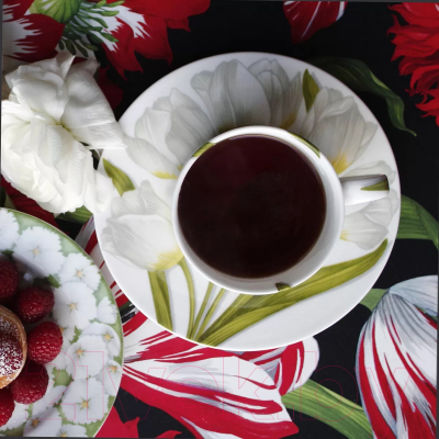 Чашка с блюдцем Taitu Freedom Flower 1-82-B