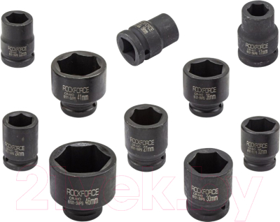 Набор головок слесарных RockForce RF-6101-5MPB - фото