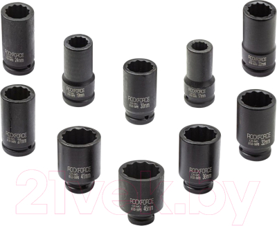 Набор головок слесарных RockForce RF-6108-9MPB - фото