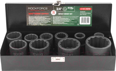 Набор головок слесарных RockForce RF-6109-9MPB