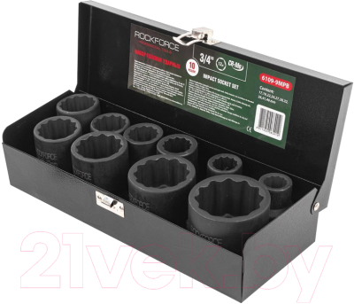 Набор головок слесарных RockForce RF-6109-9MPB