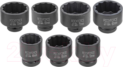 Набор головок слесарных RockForce RF-8071-9MPB - фото