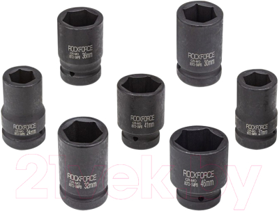 Набор головок слесарных RockForce RF-8072-5MPB - фото