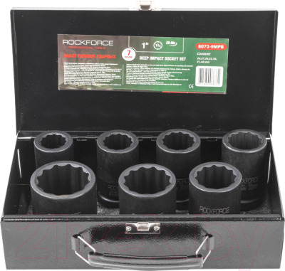 Набор головок слесарных RockForce RF-8072-9MPB