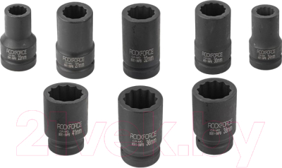 Набор головок слесарных RockForce RF-8081-9MPB - фото