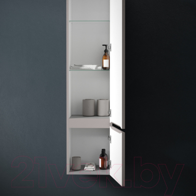 Шкаф-пенал для ванной Sancos Very R / PVR35RSM (Doha)